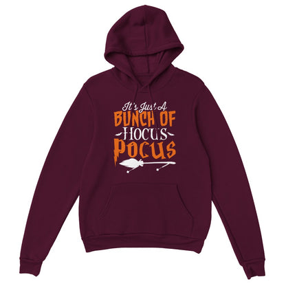 Just a Bunch of Hocus Pocus Hoodie Halloween hoodie hocus pocus hoodie Unisex Heather ash gray