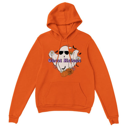 Halloween Hoodie , Ghost Malone Hoodie , Cute Ghost Hoodie , Funny Halloween Crewneck, Spooky Hoodie