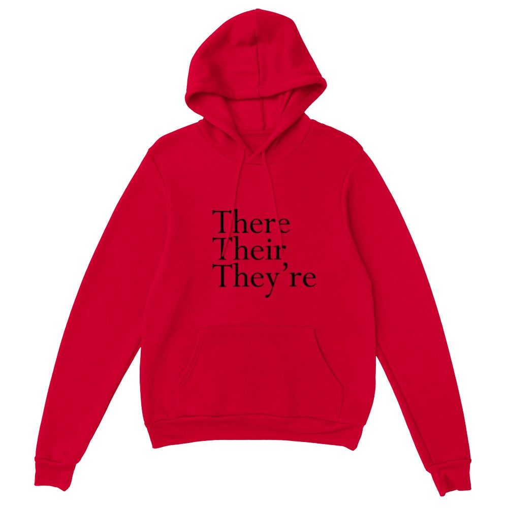 English Teacher hoodie, There They're Their hoodie, Grammar Teacher hoodies, English Teacher Gifts, Funny Grammar hoodies