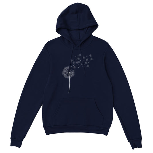 Inspirational Hoodie, Dandelion Hoodie, Windflower Hoodie, Meditation Gift, Yoga Hoodie, Boho Windflower Hoodie, Dandelion Hoodie