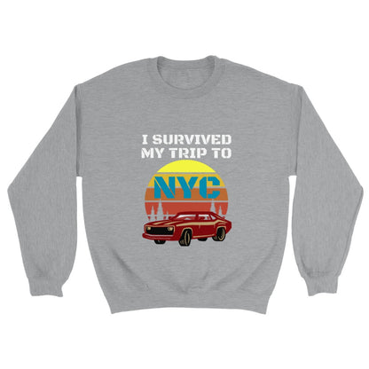 i Survived My Trip To NYC sweatshirt Ideal Gift Present Tee