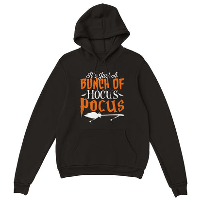 Just a Bunch of Hocus Pocus Hoodie Halloween hoodie hocus pocus hoodie Unisex Heather ash gray