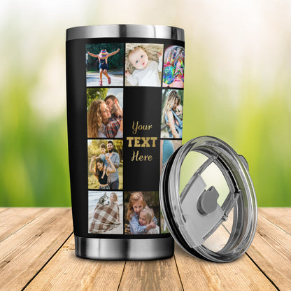 Custom Family Photo Tumbler