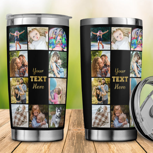 Custom Family Photo Tumbler